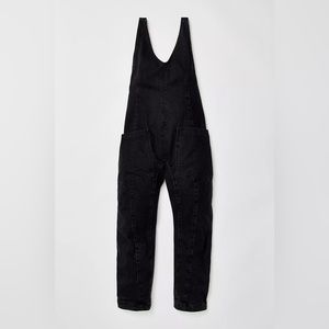 We The Free High Roller Jumpsuit - Color: Mineral Black - Size: Small